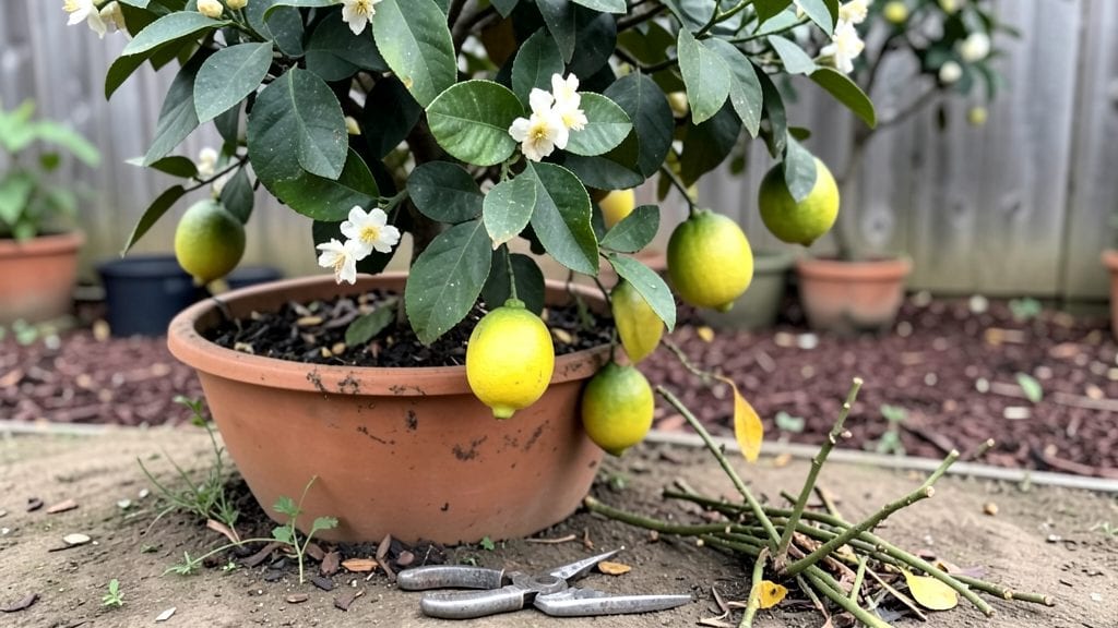 How to Prune a Potted Lemon Tree: Year-Round Fruit Boost Through Strategic Trimming