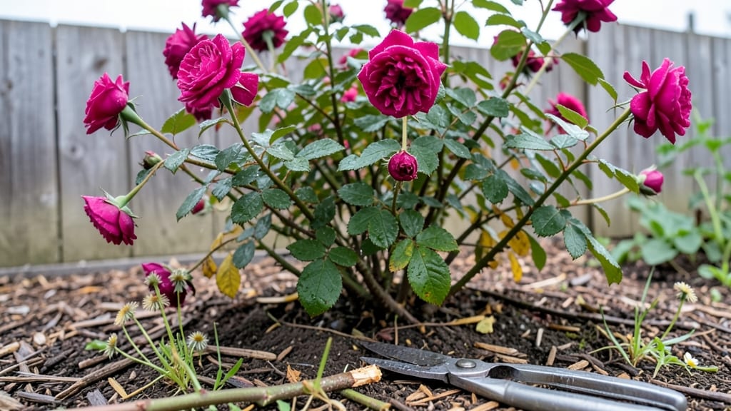 How to Prune a Rose Tree: Sharp Cuts for Stronger Blooms and Disease Defense