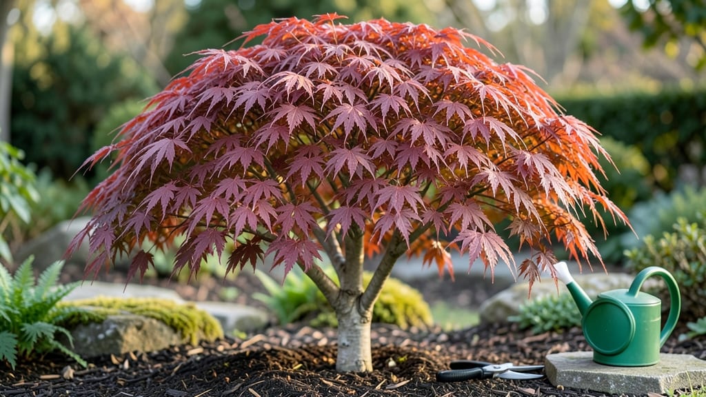 Laceleaf Weeping Japanese Red Maple Tree: Pruning Guide for Year-Round Color