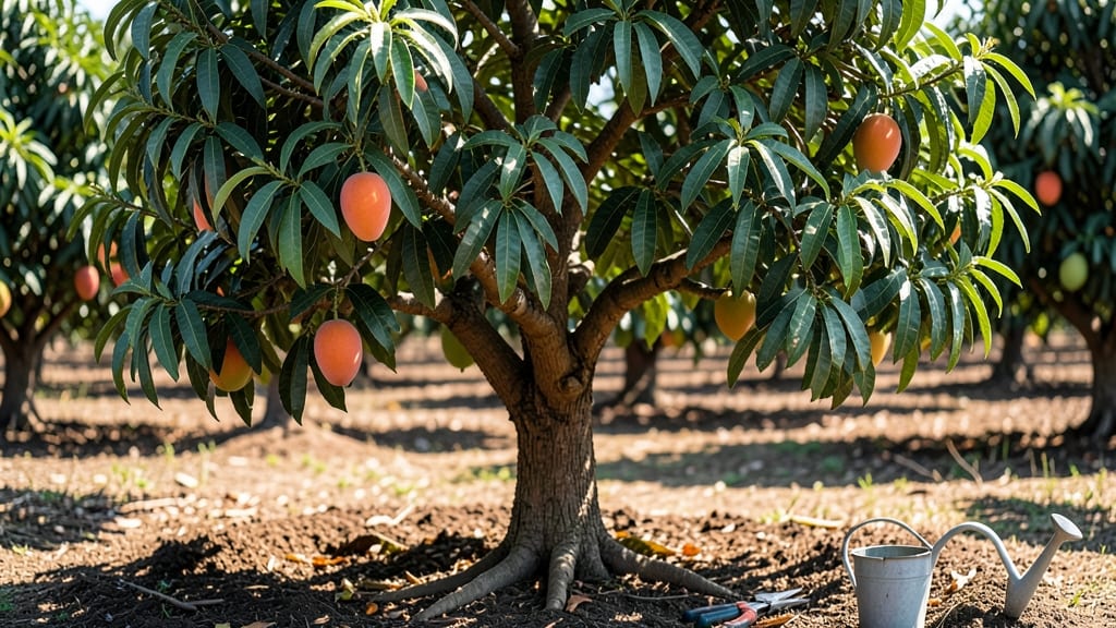 Mature Mango Tree: Year-Round Fruitfulness With Pruning Precision