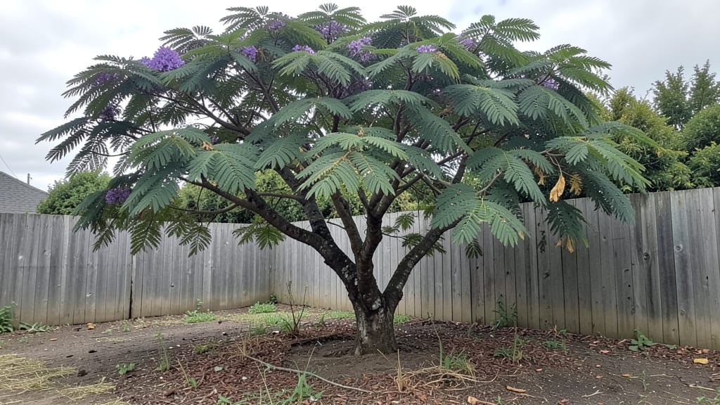 Purple Jacaranda Tree Pruning: Frost-Resistant Canopy Shaping for Pacific Northwest Gardens
