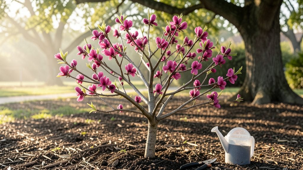 Redbud Trees in Bloom: Pacific Northwest's Frost-Resistant Spring Canopy