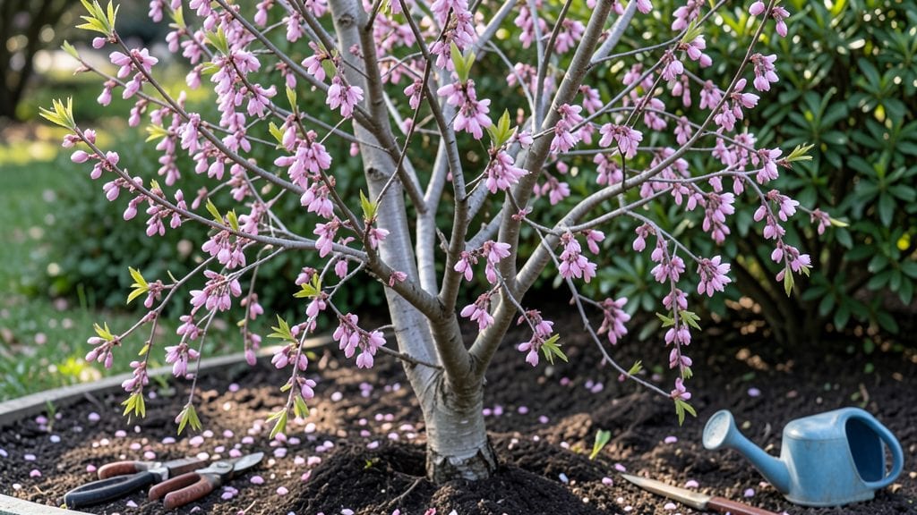 Rising Sun Eastern Redbud Tree: Pacific Northwest's Frost-Resistant Spring Spectacle