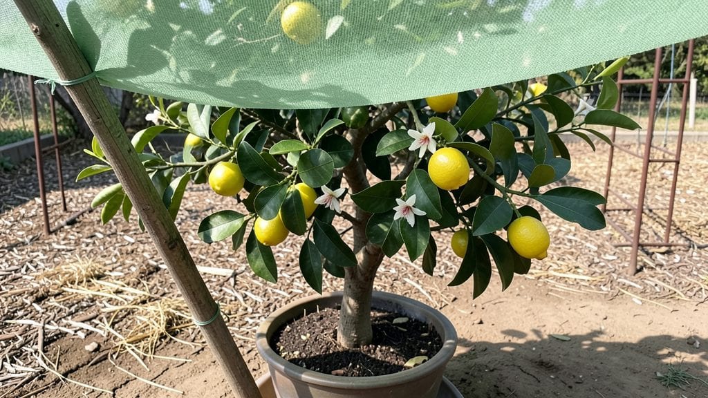 Shade Cloth For Citrus Trees: Sunburn-Proof Growth in Harsh Climates