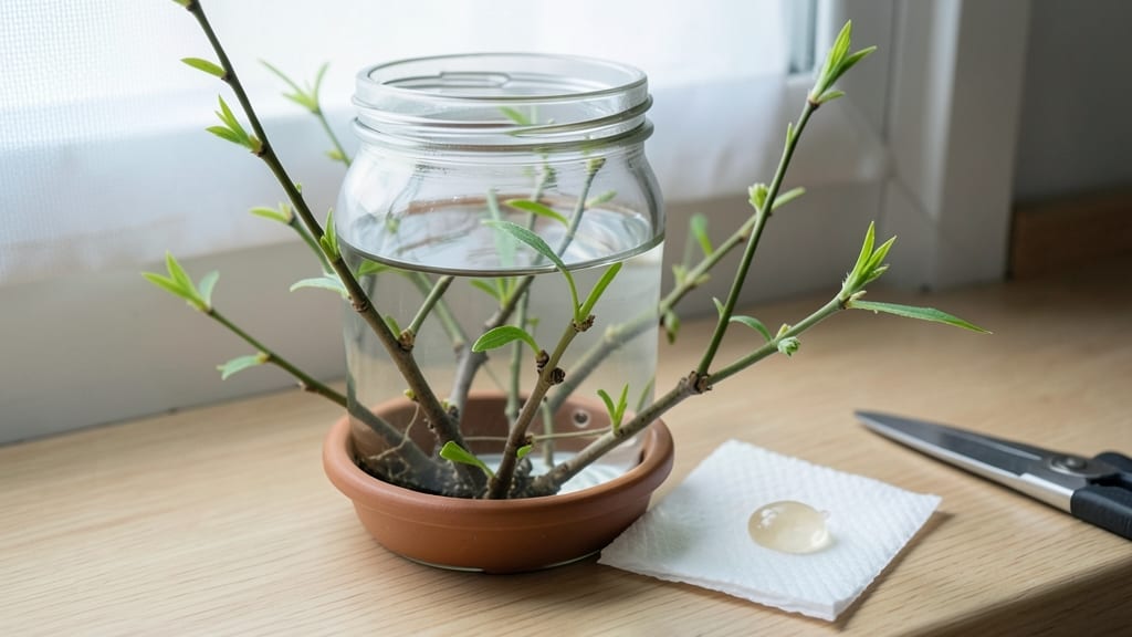 Tree Branch Propagation: Layering Tricks for Root Growth Without Soil