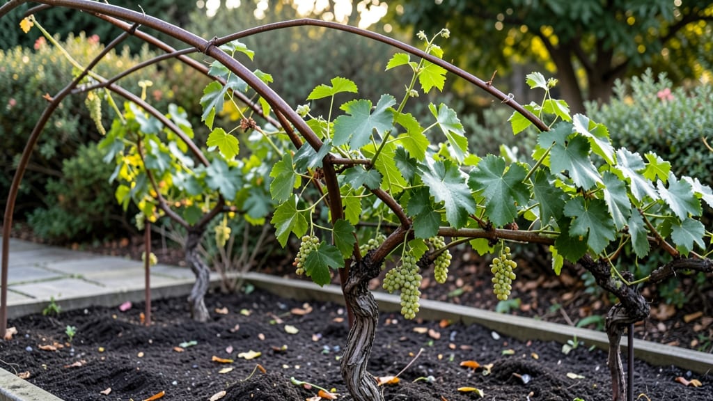 What Do Grape Trees Look Like: Identify Their Distinctive Lobed Leaves and Curved Canes